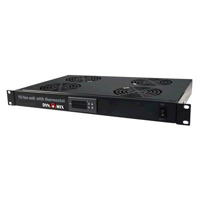 DYNAMIX RAFT - 1U Fan Unit w/ 4x Fans 19'' Installation 290mm Deep Fans 4x 20w (80w Total)