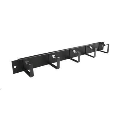 DYNAMIX PP-CMM55 - 19'' 1RU 55mm Deep Metal Cable Management Bar Supplied w/ Cage Nuts
