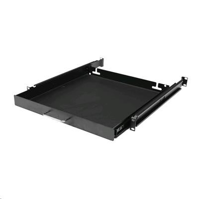 DYNAMIX AV Rack 1RU sliding drawer w/ #10-32 screws 450mm Deep Max Shelf Weight 30Kgs.