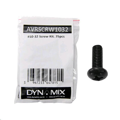 DYNAMIX AVRSCRW1032 - AV-Rack 10-32 Schraubensätze. 25 Satz/Beutel