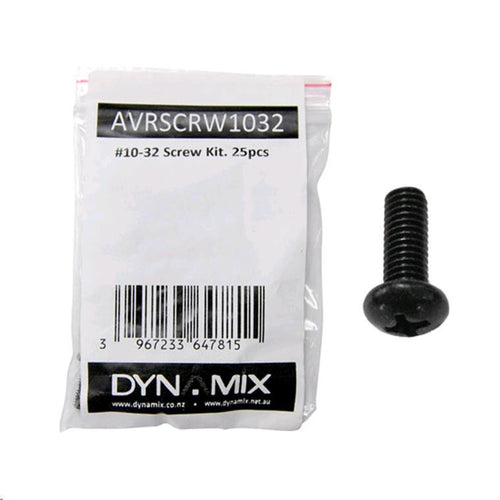 Dynamix AVRSCRW1032 AV Rack #10-32 screw kits           25set/bag