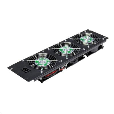 DYNAMIX RA3FAN-3U - 3RU 3x Fan unit w/ IEC C14 10A Power connector
