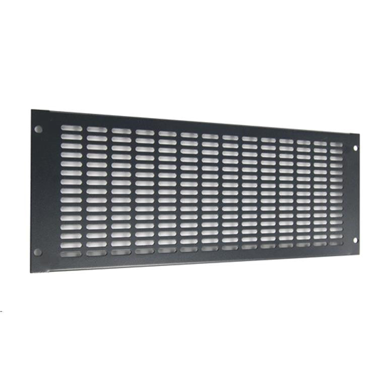 DYNAMIX RAVBP-4RU - 4RU Vented Blanking Panel. Black Includes 4x Cage Nuts