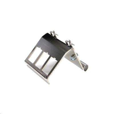 DYNAMIX DIN0023 - 3 Port Keystone to DIN Mount Metal Adapter Plate