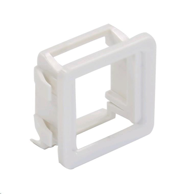 DYNAMIX FP-AVCWH - AV Keystone to PDL600 Series Compatible Modular Clip 10 pack. Colour White