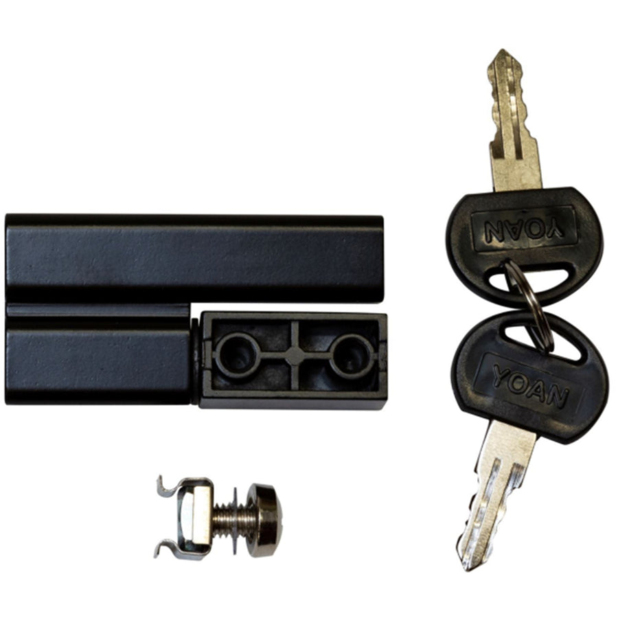 DYNAMIX RSFDS9 - 9RU Universal Swing Wall Mount Cabinet. Back mount supplied Left & Right Hinges