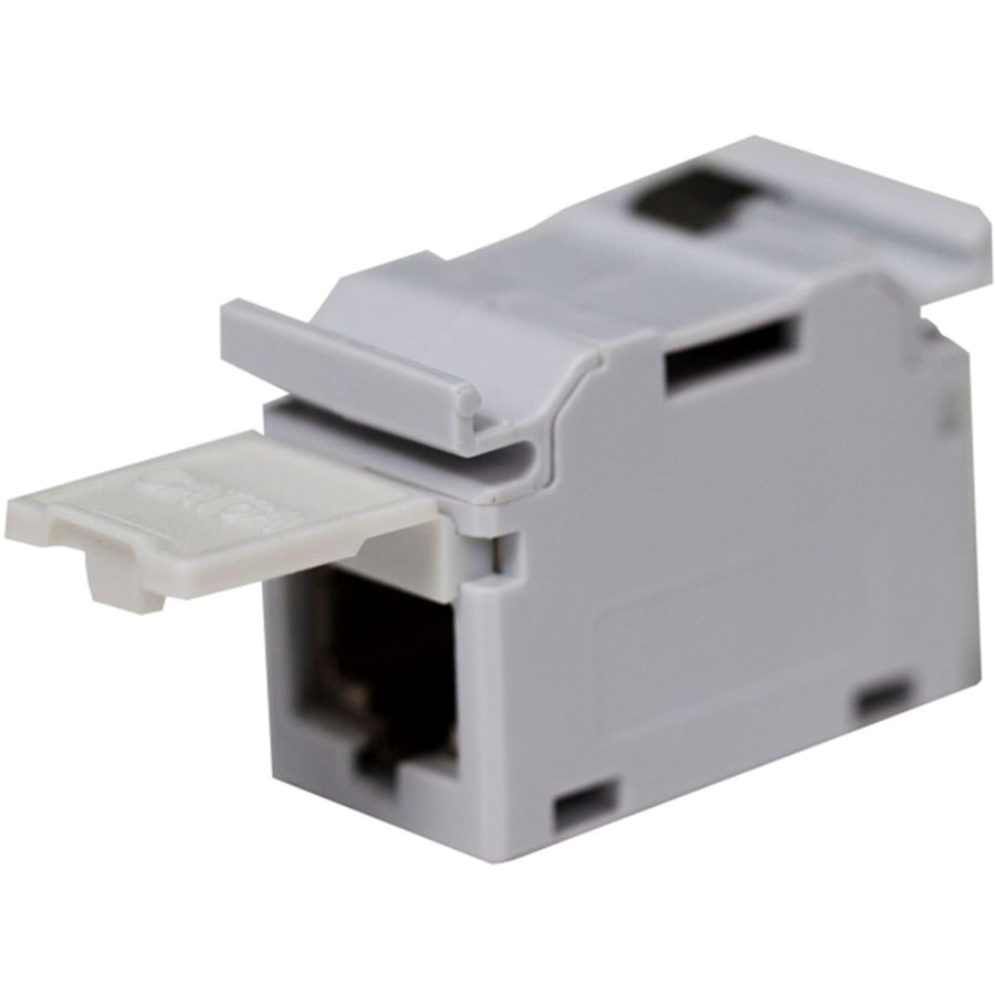DYNAMIX DINC6AS - Cat6A RJ45 DIN Rail Mounted 1DU Shielded Coupler