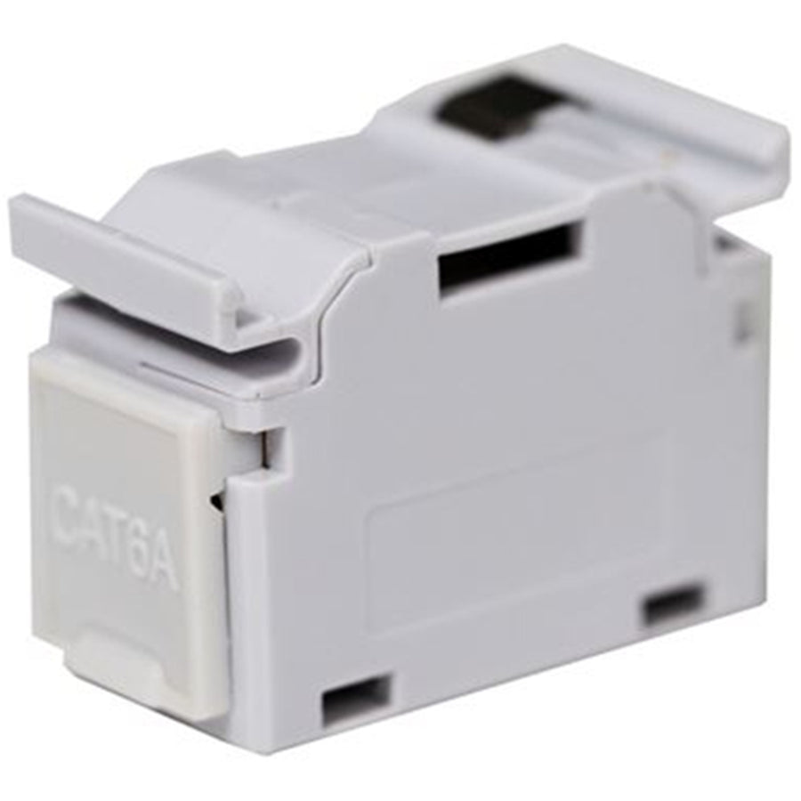 DYNAMIX DINC6AS - Cat6A RJ45 DIN Rail Mounted 1DU Shielded Coupler