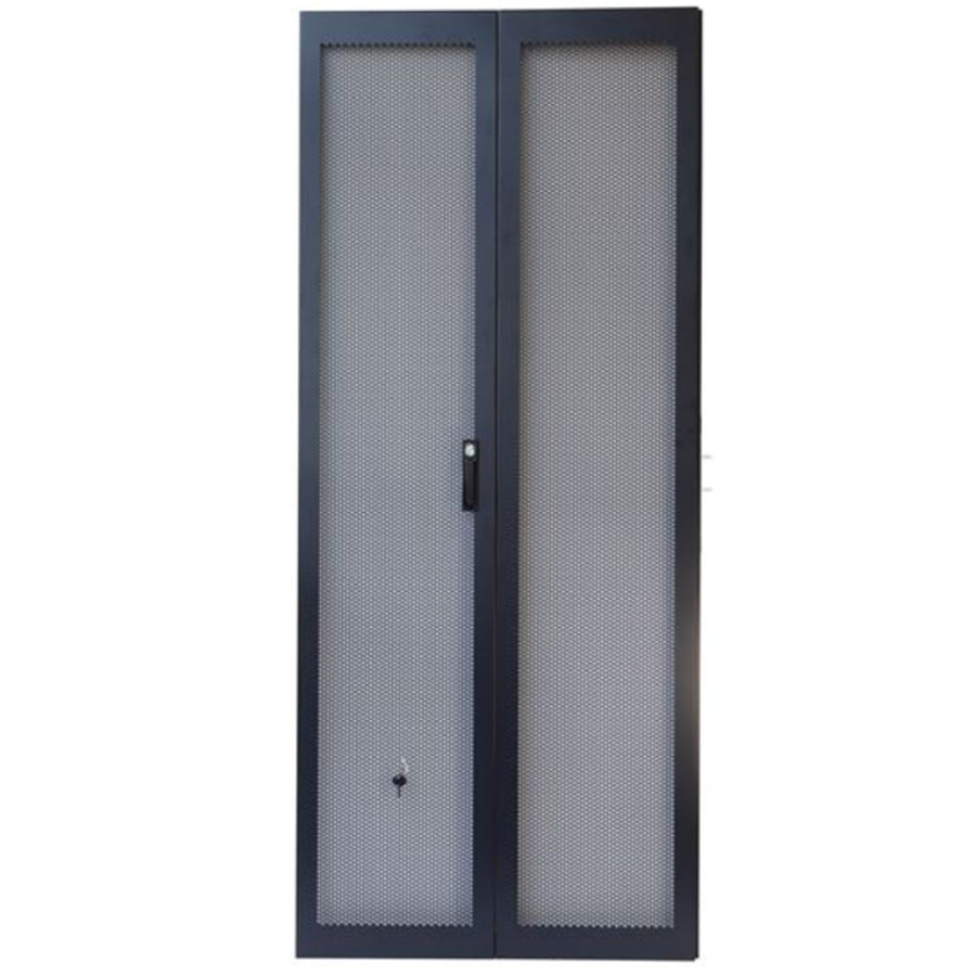 DYNAMIX RSRFD37RU600 - 37RU Dual Mesh Pantry Style Door Kit for SR Series 600mm Wide Cabinets