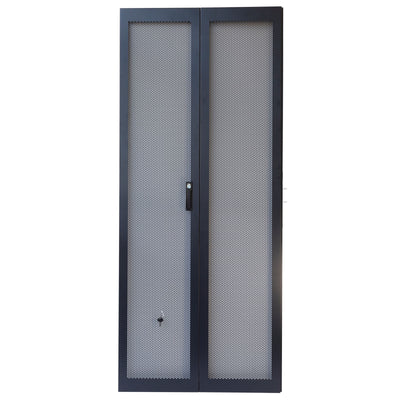 DYNAMIX RSRFD45RU600 - 45RU Dual Mesh Pantry Style Door Kit for SR Series 600mm Wide Cabinets