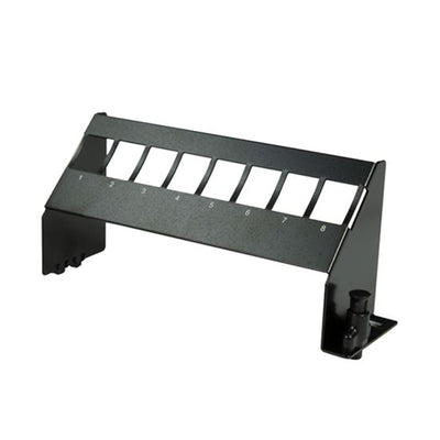 DYNAMIX HPK-1008 – 8-Port gewinkeltes Blindpanel zur Montage