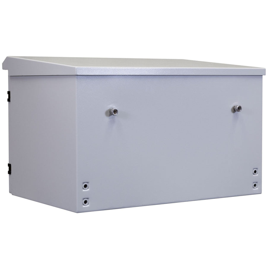 DYNAMIX 6RU Outdoor Wall Mount Cabinet External Dims 600Wx600Dx6U IP65 Rated Lockable Front Door