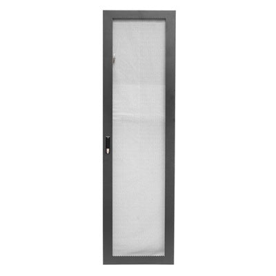 DYNAMIX RMFD45-800Y - Single Front Mesh Door for 45RU 800mm Wide Server Cabinet Includes Lock