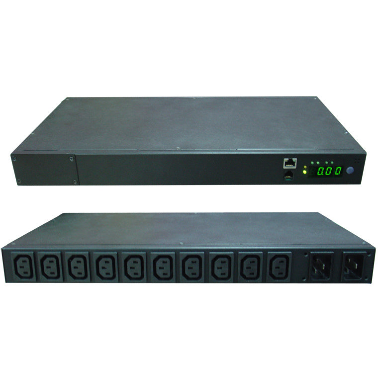 DYNAMIX RP-ATS - ATS PDU Dual 16A IEC Input 10 Port 10A IEC C13 Output Power Redundancy 8ms Switch Over
