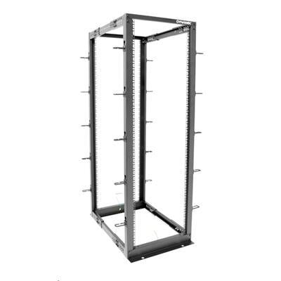 DYNAMIX ROF4P42 - 42U 4 Post Depth Adjustable Open Frame Rack Depth Adjustment Range 692 - 1150mm