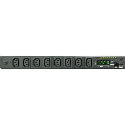 Dynamix RPSK-16A8 8 Port 16A kWh Switched PDU Total Remote Power Monitoring & Outlet Control. Output 8x10A IEC C13 , Input 1x16A IEC C20 Socket 3M C19 to C20 power cord included.
