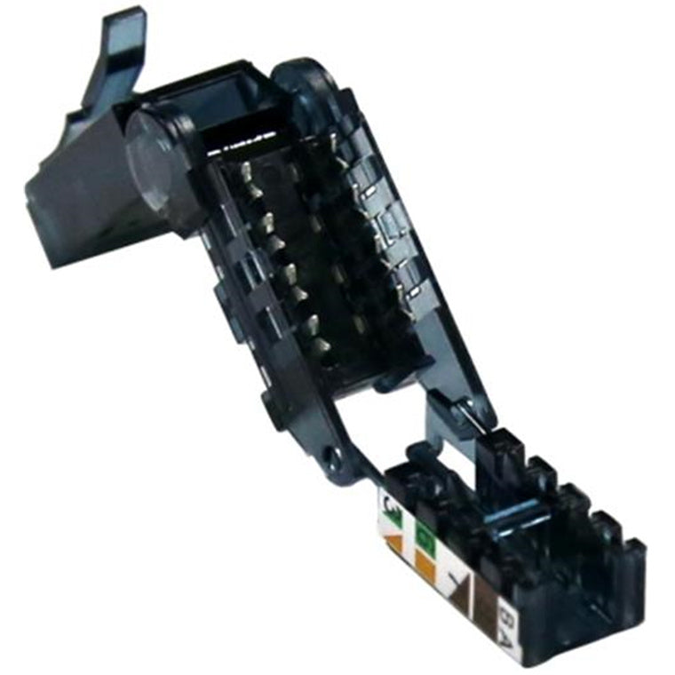 DYNAMIX RJ-TL6AUTP - RJ45 UTP Cat6A Tooless Flexible Plug. Works w/ both Solid & Stranded Conductors