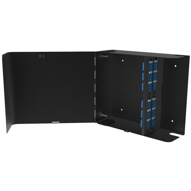 DYNAMIX FW4MP3 - Unloaded Wall Mount Fibre Enclosure w/ 4x MPO Slots Supports MPO Cassette/Adapter