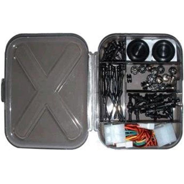 Lamptron Noise Reduction Kit 44 Rubber Mounting Pieces in one Box Black