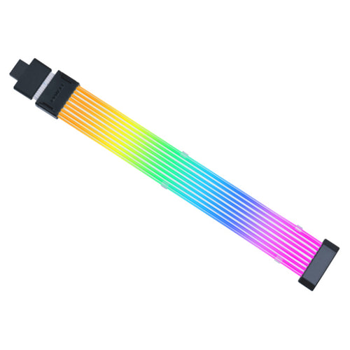 Lian Li STRIMER PLUS Wireless for NV40/50 VGA 12+4 to 12+4 Support up to 600W with 12V-2X6 connector, 8 Light guides with 116 LEDs. Support ATX 3.1