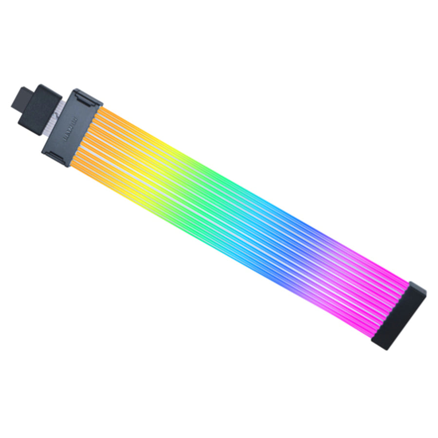 Lian Li STRIMER PLUS Wireless for NV40/50 VGA 12+4 to 12+4 Support up to 600W with 12V-2X6 connector, 12 Light guides with 174 LEDs. Support ATX 3.1