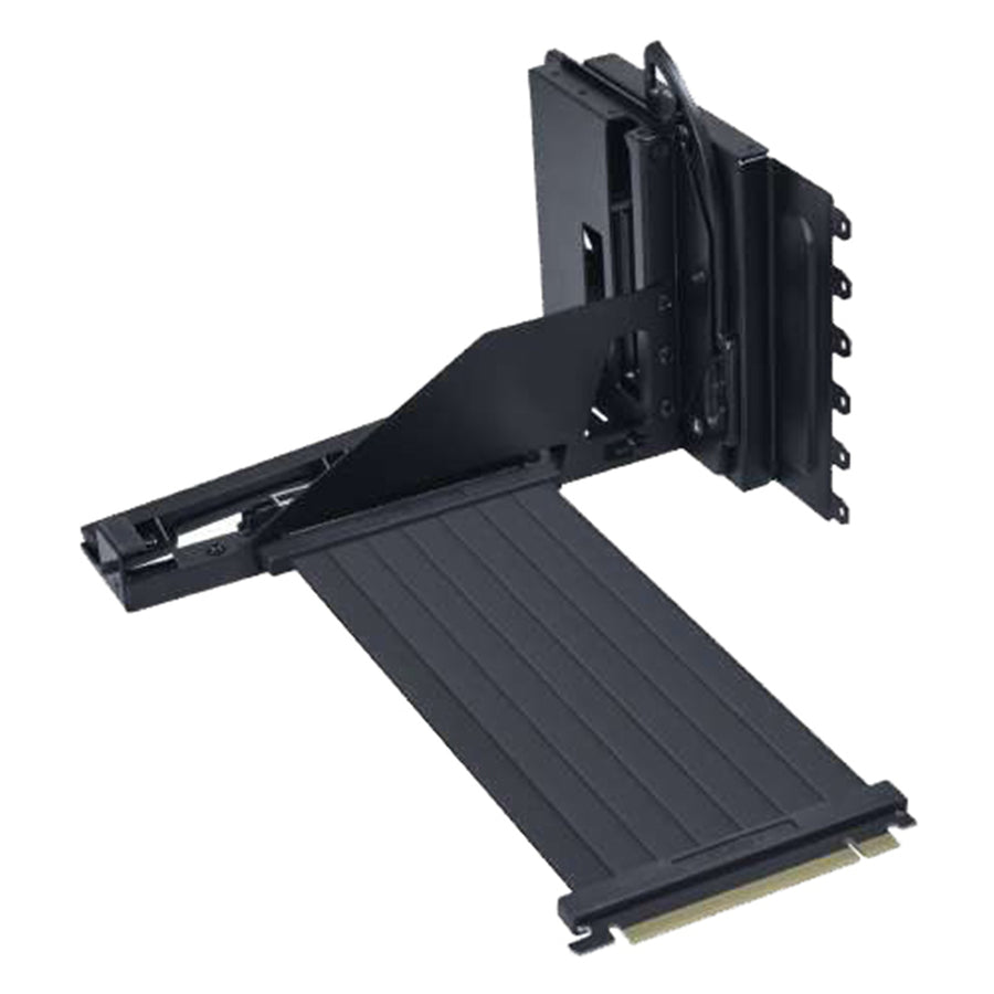 Lian Li Black Multi-Direction 4-slot Vertical GPU Bracket With PCIE Gen 5 cable, ARGB lighting