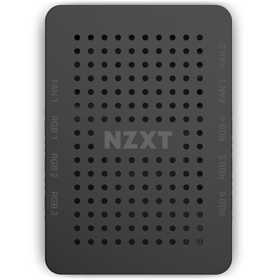 NZXT RGB and Fan Controller 3x Fan Splitter upto 9 3-Pin DC or 4-Pin PWM fans, 6x NZXT RGB Lighting Channels
