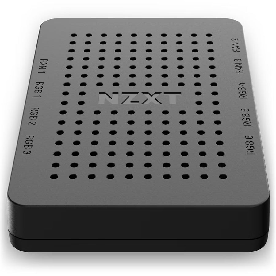 NZXT RGB and Fan Controller 3x Fan Splitter upto 9 3-Pin DC or 4-Pin PWM fans, 6x NZXT RGB Lighting Channels