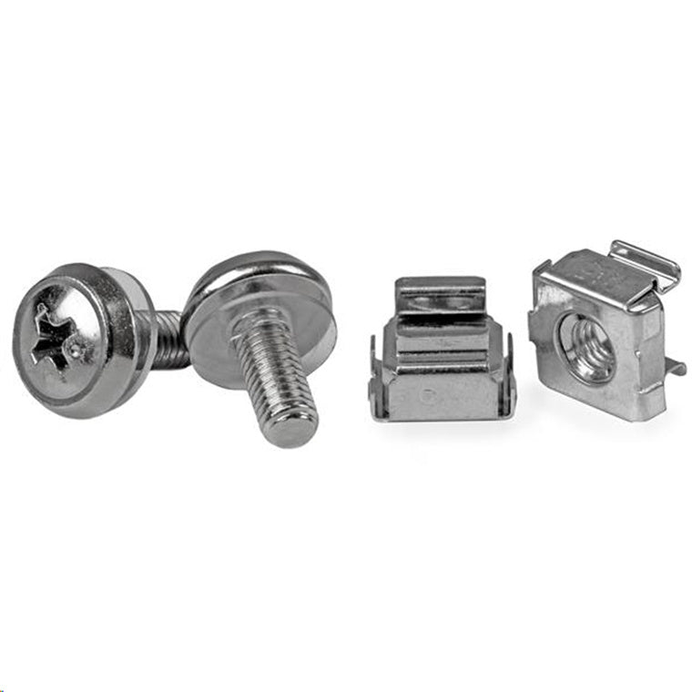 50 Pkg M5 Mounting Screws and Cage Nuts