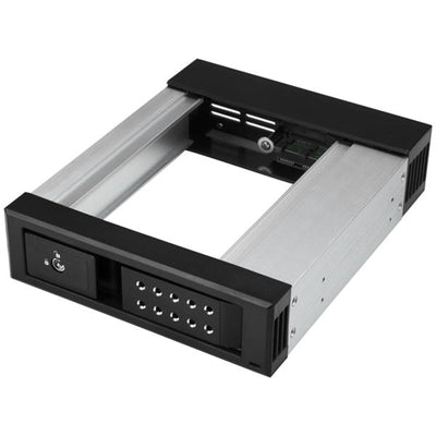 StarTech.com HSB1SATSASBA - 5.25 to 3.5 Hard Drive Hot Swap Bay