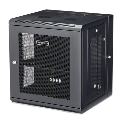 12U Wall Mount Rack Cabinet with Hinge