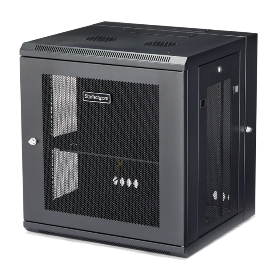 12U Wall Mount Rack Cabinet with Hinge