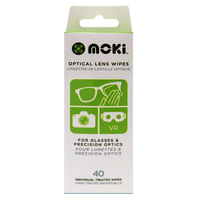 MOKI Clean Moki Optical Lens wipes 40 Pack