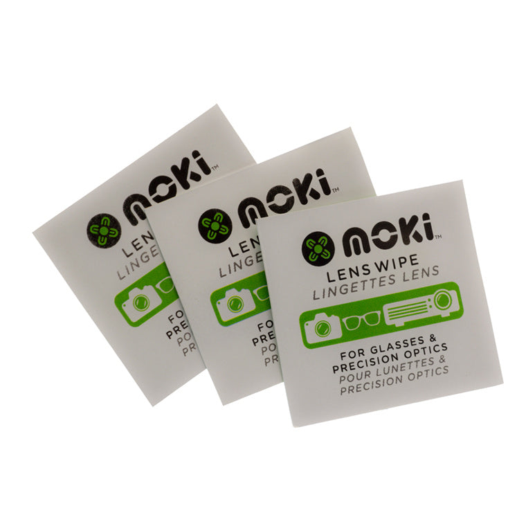 Moki ACC-GSCLN Optical Lens Wipes - 40 Pack