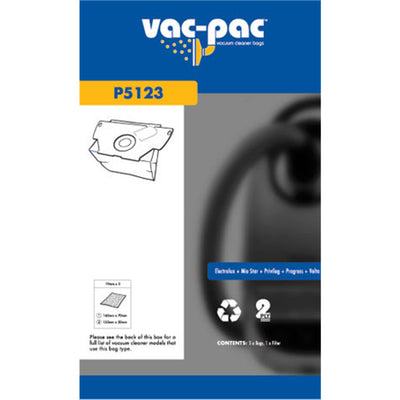 Vacpac Vacuum Bags P5123 - VacPac Vacuum Cleaner Paper Bags
