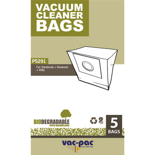 Vacpac Vacuum Bags P5291 - VacPac Vacuum Cleaner Paper Bags