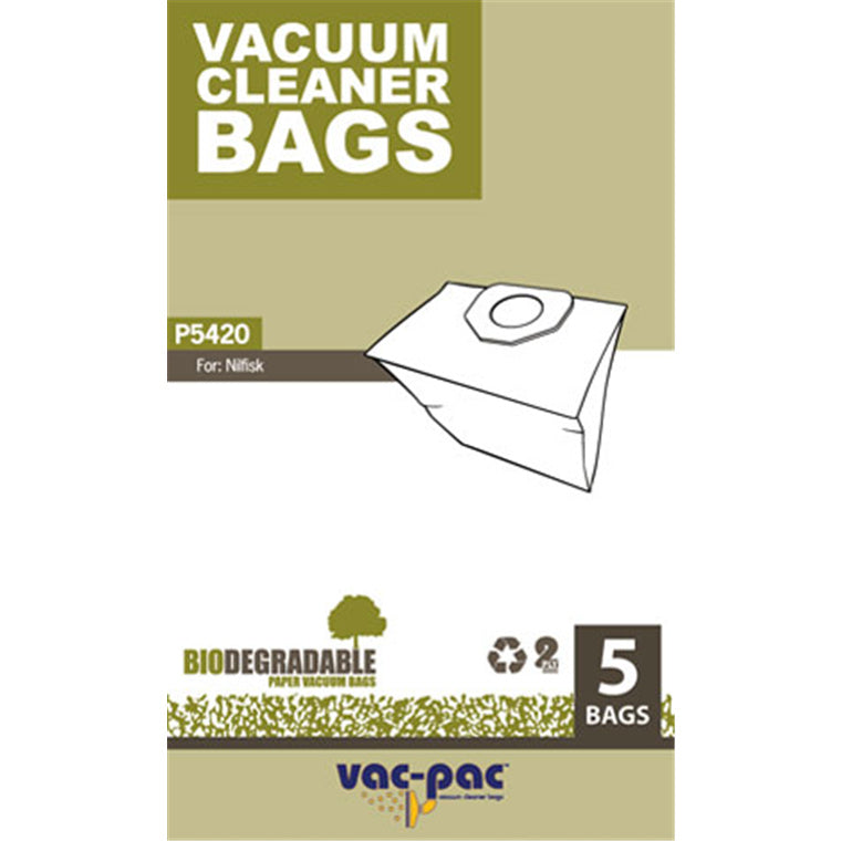 Vacpac Staubsaugerbeutel P5420 - VacPac Staubsauger Papierbeutel