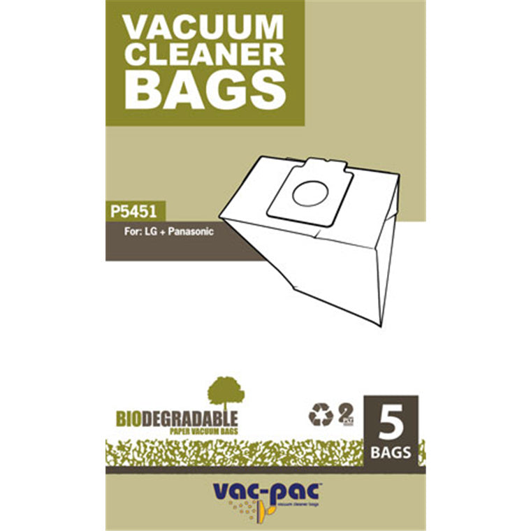 Vacpac Vakuumbeutel P5451 - VacPac Staubsauger Papierbeutel