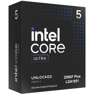 INTEL CORE ULTRA 5 PROCESSOR 250KF PLUS 30M CACHE, UP TO 5.30 GHZ FCLGA18W