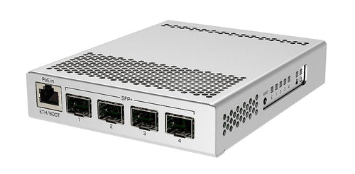 MikroTik CRS305-1G-4S+IN - Cloud Router Switch CRS305-1G-4S+IN with 4 x 10 Gigabit SFP+