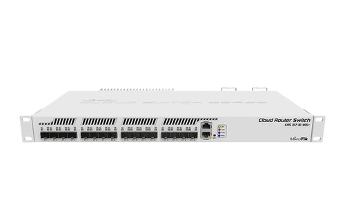 MikroTik CRS317-1G-16S+RM - CRS317-1G-16S+RM 16x SFP+, 1x 1Gbps Ethernet, Level 6 License, Redundant power supplies