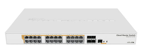 CRS328-24P-4S+RM - MikroTik CRS CRS328-24P-4S+RM 802.3af + Passive PoE Switch