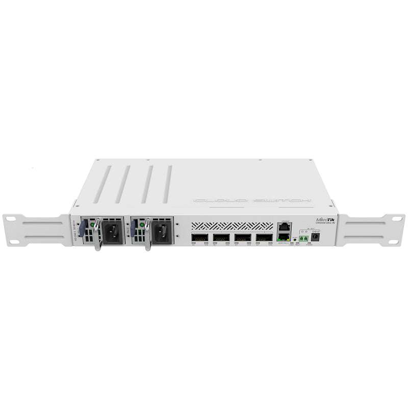 MikroTik CRS504-4XQ-IN - CRS504-4XQ-IN 4 Port 100G QSFP28 Fibre Switch