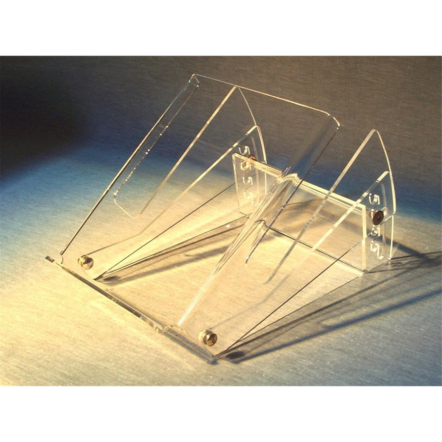 741LS - CRYSTAL LAPTOP STATION 300 X 230 CLEAR ACRYLIC