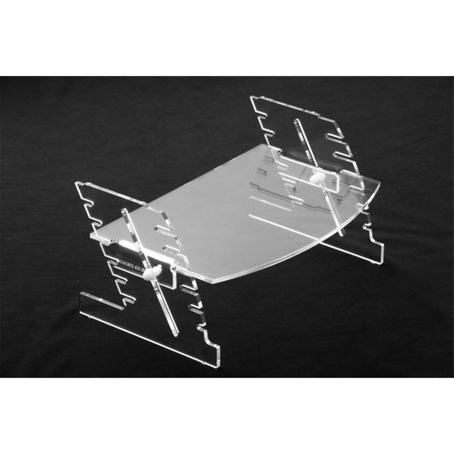 75D35 - CRYSTAL SPACETIDY STAND 7 SLOTS 350MM X 240MM