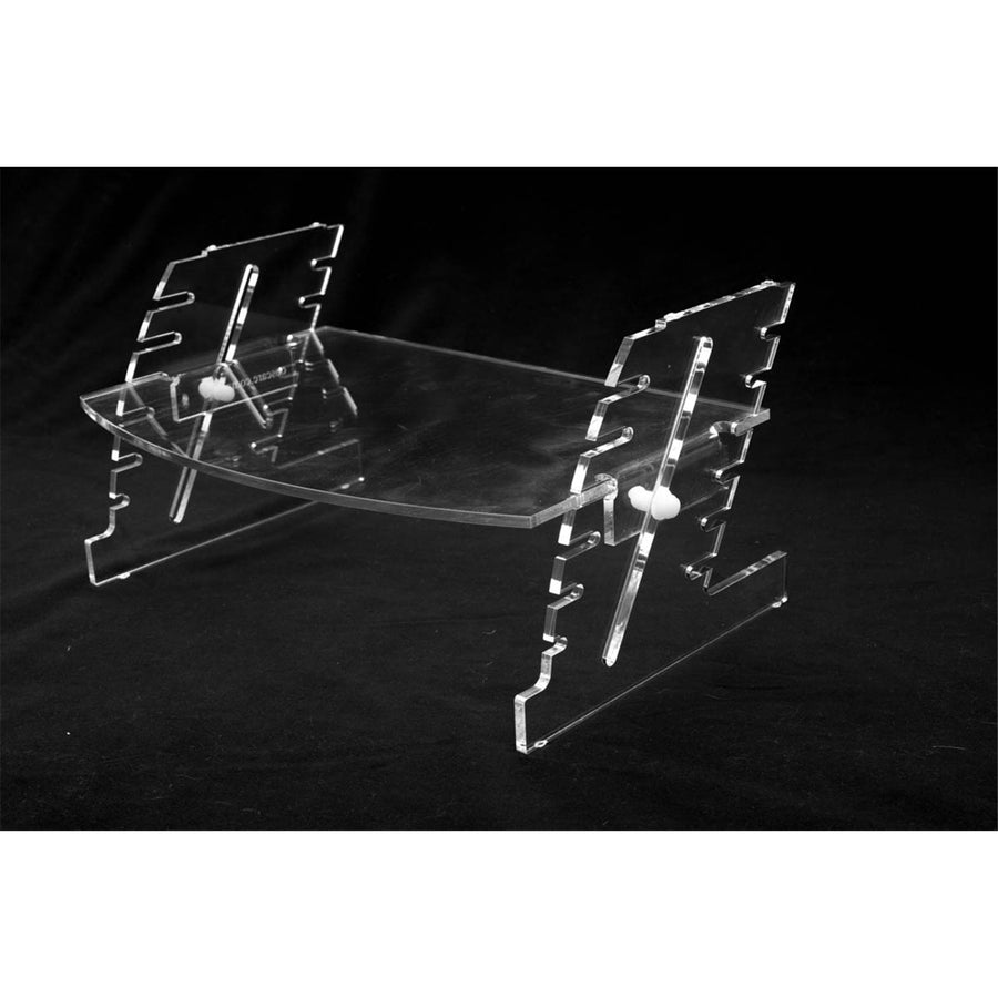 75D35 - CRYSTAL SPACETIDY STAND 7 SLOTS 350MM X 240MM