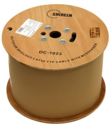 DC-1023 - Shireen DC-1023 Outdoor Shielded CAT5e FTP with Self Supporting Messenger Wire