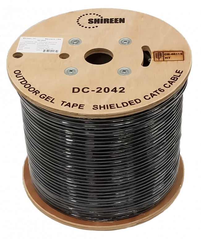 Shireen DC-2042 - DC-2042 Outdoor CAT6 Shielded With Gel Tape 305m