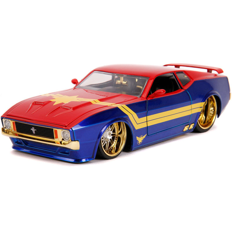 Jada JA31193 - JADA 1/24 HWR - '73 MACH 1 MIT CPT MARVEL