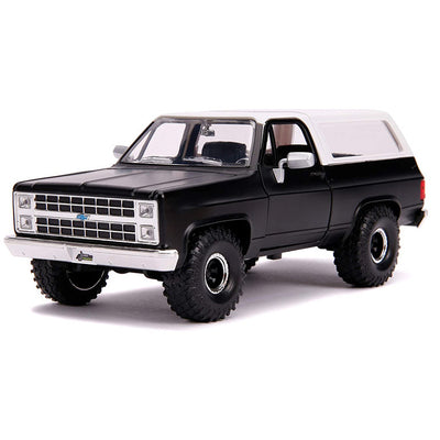 Jada - 1/24 1980 Chev Blazer Flat - Black